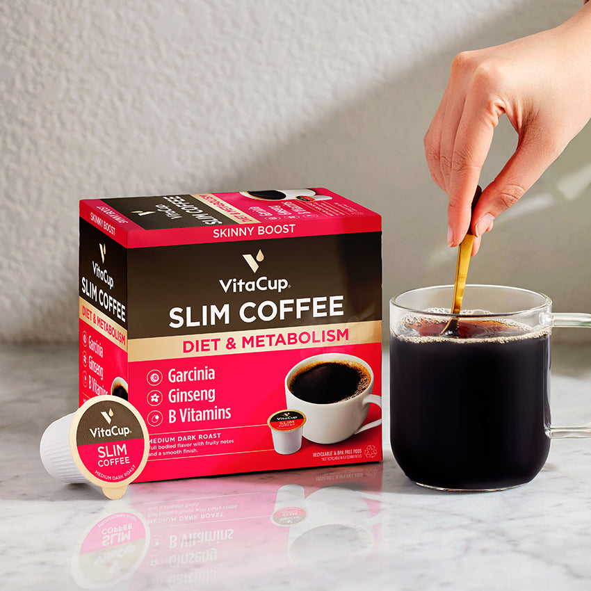 Slim Blend Infused Coffee + Garcinia & Panax Ginseng: Online at Discountes - Vitacup – VitaCup